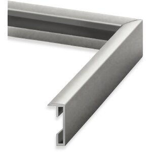 FramesFactory Aluminium Ramă Foto 70x100 cm Argintie Sticlă Acrilică