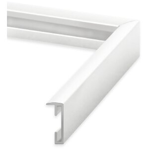 Rama Foto FramesFactory Aluminiu 61x91,5 cm Alb Sticlă Acrilică