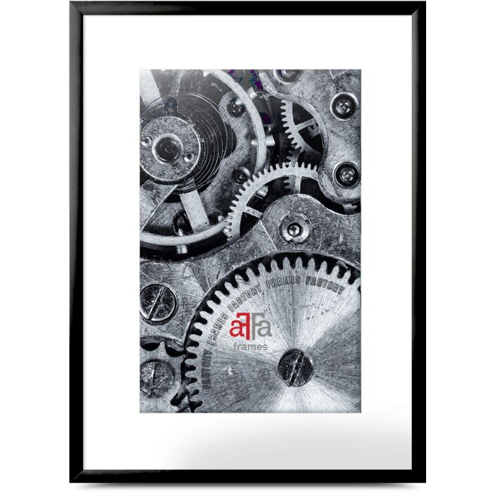 FramesFactory Ramă Foto Aluminiu 40x60 cm Negru
