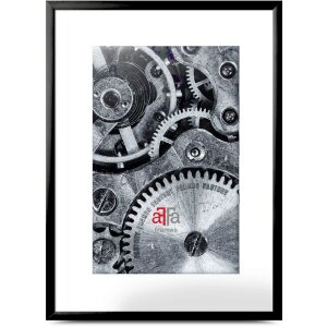 FramesFactory Ramă Foto Aluminiu 40x60 cm Negru