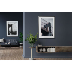 Ramă foto FramesFactory din aluminiu 42x59,4 cm negru