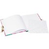 Goldbuch Jurnal Frunze Tropicale Roz, 16x16 cm, Cu Lacăt