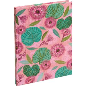 Goldbuch Notizbuch Tropical Leaves pink 15x22 cm