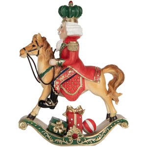 Clayre & Eef 6PR5768 Dekoration Nussknacker auf...