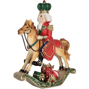 Clayre & Eef 6PR5768 Dekoration Nussknacker auf...