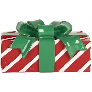 Clayre & Eef 6PR5772 Kerzenständer 13x9x7 cm Rot...