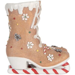 Clayre & Eef Patinaj Decorativ Crăciun 19x14x20 cm