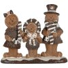 Clayre & Eef Decorațiune Omuleț de Turtă Dulce 20x7x17 cm