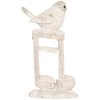 Clayre & Eef Păsăre Decorativă Bej-Alb 8x4x13 cm