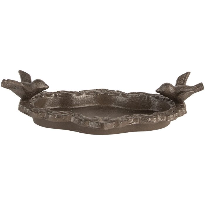 Clayre & Eef 6Y5743 Vogel Fressnapf 24x13x6 cm