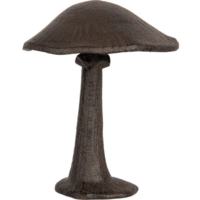 Clayre & Eef 6Y5745 Dekoration Pilz 12x11x15 cm braun