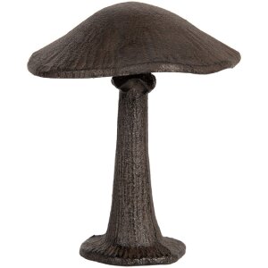 Clayre & Eef 6Y5745 Dekoration Pilz 12x11x15 cm braun