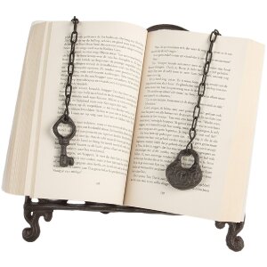 Clayre & Eef 6Y5751 Büchständer 27x5x27 cm aus Eisen