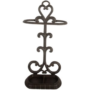 Clayre & Eef Suport Umbrele 29x15x56 cm Maro