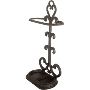 Clayre & Eef Suport Umbrele 29x15x56 cm Maro