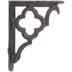 Clayre & Eef 6Y5758 Ziergitter 4x13x16 cm Braun