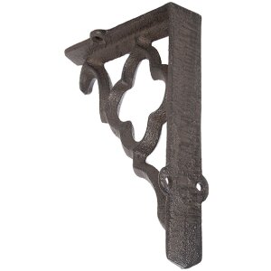 Clayre & Eef 6Y5758 Ziergitter 4x13x16 cm Braun