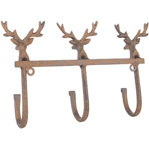 Clayre & Eef 6Y5948 Garderobe 27x5x15 cm braun