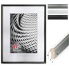 FramesFactory Finger Ramă Foto Acrilic Negru Argintiu Alb 10x15-40x50cm