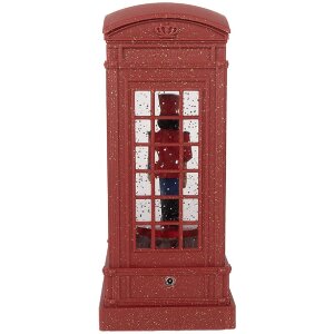 Clayre & Eef 66412 Decorațiune Cabină cu Spărgător de Nuci 9x9x21 cm