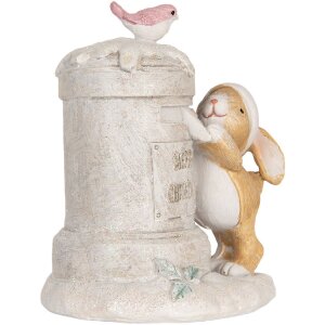 Clayre & Eef 6PR5879 Dekoration Kaninchen 13x12x47 cm
