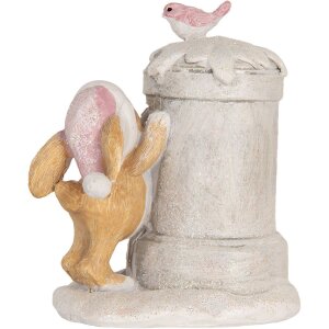 Clayre & Eef Iepure Decorativ 13x12x47 cm - Poliresin