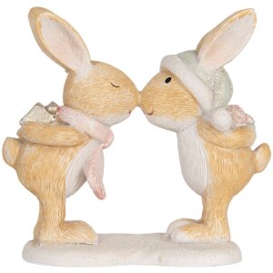 Clayre & Eef 6PR5882 Dekoration Kaninchen 10x5x10 cm...
