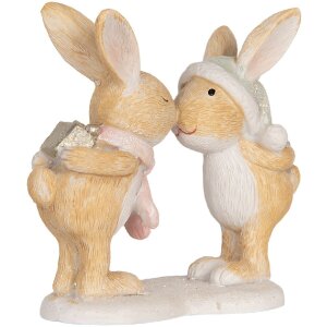 Clayre & Eef 6PR5882 Dekoration Kaninchen 10x5x10 cm...
