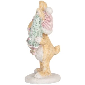 Clayre & Eef 6PR5886 Decorațiune Iepuraș 5x5x10 cm