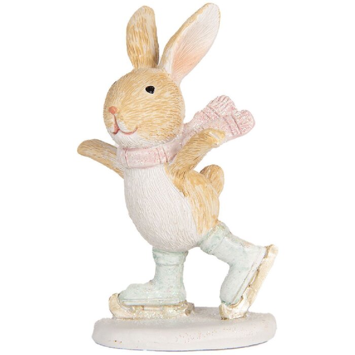 Clayre & Eef 6PR5887 Decorațiune Iepuraș 6x5x10 cm