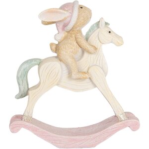 Clayre & Eef Iepure Decorativ Poliresin 13x4x14 cm