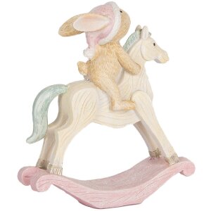 Clayre & Eef Iepure Decorativ Poliresin 13x4x14 cm