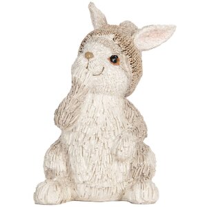 Clayre & Eef 6PR5891 Dekoration Kaninchen 9x9x14 cm