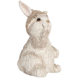 Clayre & Eef 6PR5891 Dekoration Kaninchen 9x9x14 cm
