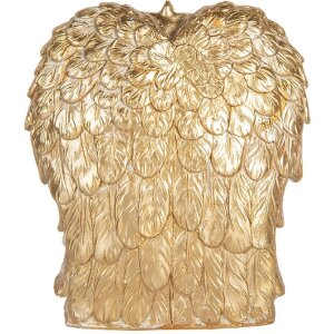 Clayre & Eef 6PR5898 Weihnachtsgruppe 12x6x13 cm Goldfarben Weiß