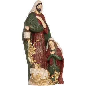 Clayre & Eef 6PR5899 Weihnachtsgruppe 15x10x27 cm