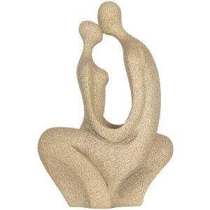 Clayre & Eef Decorațiune Pereche Șezând Bej 16x8x25 cm
