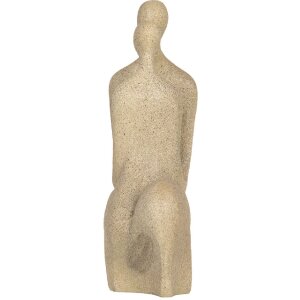 Clayre & Eef Decorațiune Pereche Șezând Bej 16x8x25 cm