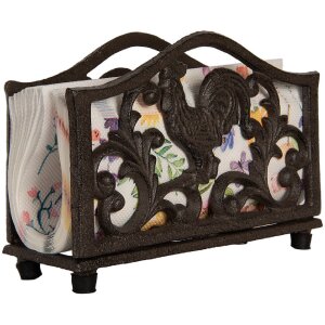 Clayre & Eef 6Y5755 Serviettenständer 17x6x12 cm Braun