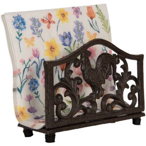 Clayre & Eef 6Y5755 Serviettenständer 17x6x12 cm Braun