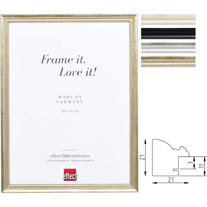 Rama foto din lemn Profil 48 – elegantă, în multe dimensiuni și culori