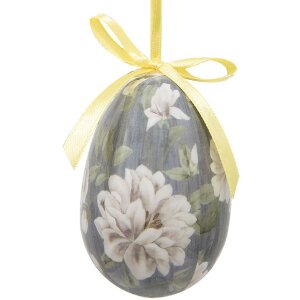 Clayre & Eef 65906 Dekoration Hänge-Ei Set 9 Stück Ø 5x8 cm