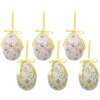 Clayre & Eef 65910 Decorațiuni Agățate Ouă (Set 6) 7x10 cm