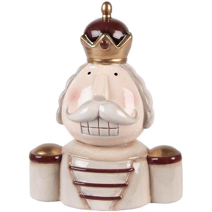 Clayre & Eef 6CE2250 Dekoration Nussknacker 17x12x23 cm