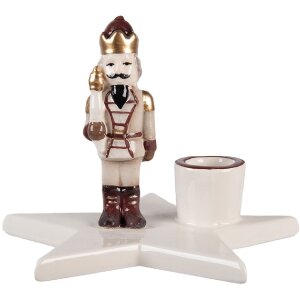 Clayre & Eef Suport Lumânare Spărgător de Nuci...