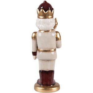 Clayre & Eef Spărgător de Nuci Bej Roșu 9x7x26 cm