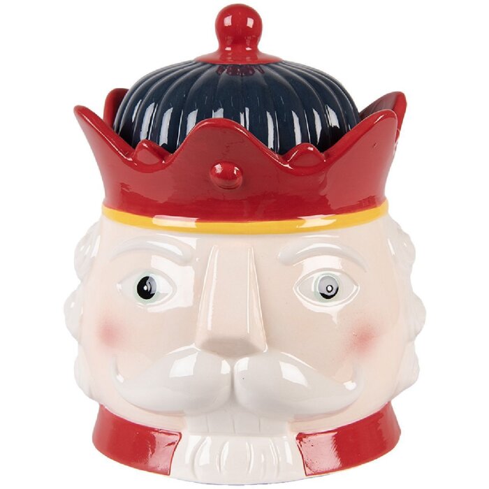 Clayre & Eef 6CE2266 Vorratstopf mit Deckel 16x19 cm