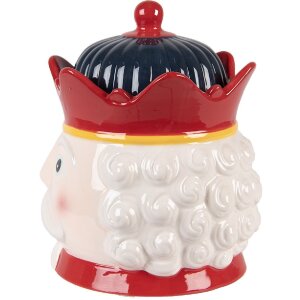 Clayre & Eef 6CE2266 Vorratstopf mit Deckel 16x19 cm