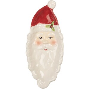 Clayre & Eef Bol Ceramică 11x25x3 cm Stil Rustic