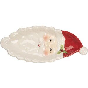 Clayre & Eef Bol Ceramică 11x25x3 cm Stil Rustic